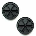 Head Lights Lamp Dust Cap Pair For Kia 2014 Forte Optima K3 Part Number 92191-1k000 Black Waterproof Led Covers 