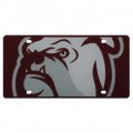 Mississippi State Bulldogs Full Color Mega Inlay License Plate 