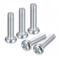 2-56x3 8 Pan Head Phillips Machine Screws 50pcs Zinc Plated Carbon Steel Cross Fully Threaded Bolts 