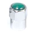 Tpms Chrome Tire Valve Cap Pk 100 