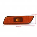 Topteng Car Left Side Marker Lights Turn Signal Fender Light No Bulb Fits For Volvo S80 1998-2006