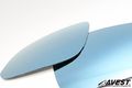 Tinted Blue Polarized Glass Flat Wing Mirror For Toyota Noah 80 Voxy 