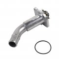 Moca Coolant Thermostat Housing Assembly For 2004-2007 Buick Rainier 2002-2009 Chevrolet Trailblazer Gmc Envoy 2007-2009 Saab 