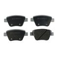 Premium Asm Brake Pad 085-1940 Ceramic Rear Disc Pads For Car Vehicle Specific Fit Post Cured With Bonded Shims To Reduce Noise 