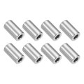 8pcs 304 Stainless Steel Spacer 6mm Id X 12mm Od 22mm Length 24 47 0 87 Inch Screw Standoff Bushing Plain Finish Unthreaded 
