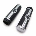 Httmt Mt291-021- Handlebar Cross Grips Compatible With H-d 96-later Vrsc Xl Xr Dyna Softail Except Flstse2 3 Flstnse And Fxsbse