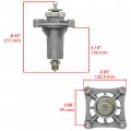 Caltric Spindle Assembly Pulley Blade Compatible With Husqvarna Gth2648 2654 T 2554 Xpa Xpb Gth26 K 54t