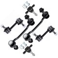 Premium Suspension Set Of 6 Front Lower Ball Joint Sway Bar End Link Rear Compatible Fit For Hyundai Azera 2006-2011 Sonata 