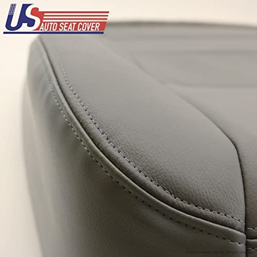 2002 To 2007 For Ford F-250 F350 Super Duty Lariat Bottom Leather Seat Cover Gray