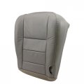 2002 To 2007 For Ford F-250 F350 Super Duty Lariat Bottom Leather Seat Cover Gray 