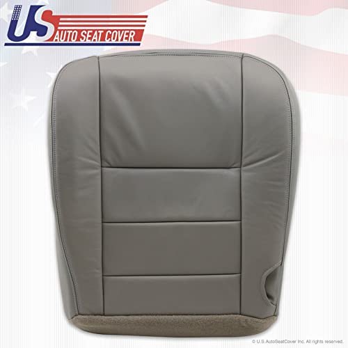 2002 To 2007 For Ford F-250 F350 Super Duty Lariat Bottom Leather Seat Cover Gray