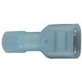 Xscorpion Fd250nfb Blue Female Nylon Fully Insulated Q-disconnects 14-16ga 