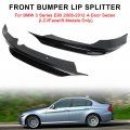 Topteng Front Bumper Lip Splitter Fit For Bmw 3 Series E90 4-door Sedan Lci Facelift Models Only 2008 2009 2010 2011 2012