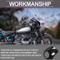 Motorcycle Front Headlight Fairing Mask Screen For B M W R18 R 18 R-18 Bikes 2020 2021 2022 2023 Round Windscreen Windshield