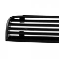 Front Lower Bumper Grill Grille For 2005-2009 Ford Mustang V6 With Pony Package Matte Black Horizontal Style Abs Plastic