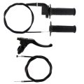 7 8 In Handle Grips And Cable Set Twist Grip Throttle For 50cc 60cc 66cc 90cc 110cc 125cc 140cc 150cc 190cc 200cc 4 Stroke Dirt 