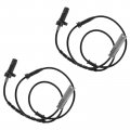 Abs Wheel Speed Sensor Rear Lh Driver Rh Passenger Pair For Bmw 740i 740il 750il 