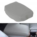 Aintier Armrest Center Console Lid Leather Replacement For 2008-2013 Toyota Highlander Leather Only Gray