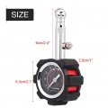 Tire Pressure Gauge Duokon Manual Hand 0-100psi Air Meter Tester For Car Truck Motorcycle Bike