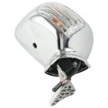 Rearview Side Mirrors With Turn Signal Lights For Honda Goldwing Gl1800 2001 2017 Motorcycle Chrome Abs Plastic Convex Mirror