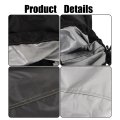 Waterproof Utility Vehicle Cover For Polaris Rzr Xp 900 1000p Black Nylon Utv 22 X 64 X 75 Iterproof Utility Vehicle Cover For