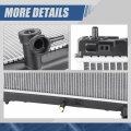 Non Tow Package Dpi 13530 Factory Style 1-row Cooling Radiator Compatible With Toyota Highlander 2 7l 2014-2019 Aluminum Core