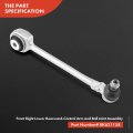 A-premium Front Right Rearward Lower Control Arm With Ball Joint Bushing Compatible Mercedes-benz C230 08-09 C250 10-12 C300