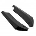 Auto Front Bumper Lip Universal Spoiler Carbon Fiber Texture Rear Diffuser Splitter Deflector Splitters Winglets