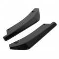 Auto Front Bumper Lip Universal Spoiler Carbon Fiber Texture Rear Diffuser Splitter Deflector Splitters Winglets