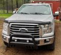 Hecasa Top Half Upper Mirror Covers Compatible With 2015-2020 Ford F150 Chrome Pair Replacement