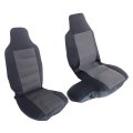 Dark Gray Front 60 40 Bench Seat Covers For Ford Ranger 2004 2012 Cloth High Back Cover Set Without Center Console 2 Piece