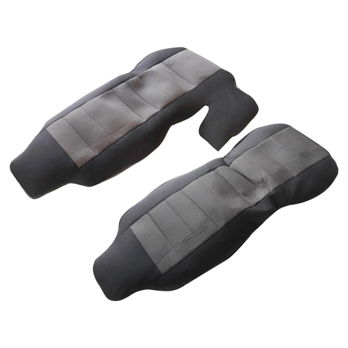 Dark Gray Front 60 40 Bench Seat Covers For Ford Ranger 2004 2012 Cloth High Back Cover Set Without Center Console 2 Piece