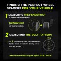 Customadeonly 30mm Hubcentric Wheel Spacers 4x100 Compatible For 124 Spider Escort Rio Sephia Spectra Miata Mx-5 Prota Ga Ia Iq