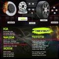 Customadeonly 30mm Hubcentric Wheel Spacers 4x100 Compatible For 124 Spider Escort Rio Sephia Spectra Miata Mx-5 Prota Ga Ia Iq