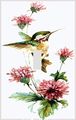 Graceful Hummingbird Decorative Switchplate Cover 