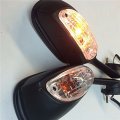 Smt-oem Style Mirrors Compatible With Suzuki Gsxr600 750 2009 2010 2011 2012 Gsxr1000 Black Yellow Led Light Turn Signals