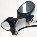 Smt-oem Style Mirrors Compatible With Suzuki Gsxr600 750 2009 2010 2011 2012 Gsxr1000 Black Yellow Led Light Turn Signals