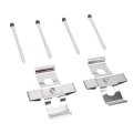 Front Disc Brake Caliper Hardware Kit With Clips And Pins Pad1021 109 1296 Fitting Kit For 406 Coupe Car