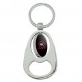 Graphics More Valdosta Blazers Keychain Chrome Metal Spinning Oval Bottle Opener