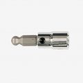 Wiha 717 Ball End Hex Metric Bit Socket For 4 Square Drive With Replaceable 1 5mm X 51mm Oal 