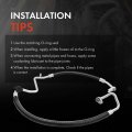 A-premium A C Suction Line Hose Assembly Compatible With Ford Escape 2009-2012 Mercury Mariner 2009-2011 L4 2 5l Compressor To