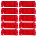 All Star Truck Parts Qty 10 Red 6 13 Led Side Marker Clearance Light Rectangle 12v Trailer Camper Boat Marine 6x2 Rectangular 