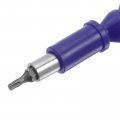 Flexible Drill Bit Extension Kits 9pcs 1 4 Hex Shank Socket Kit Tools With Blue Shaft 