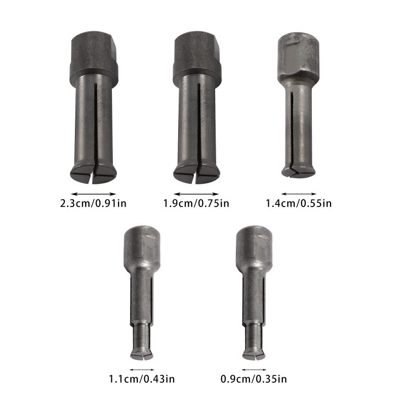 Motorcycle Bearing Pullers 8pcs Internal Removal Tool Kit 9-30mm Inner Extractor Set For Bike Wheel Machine