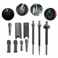 Motorcycle Bearing Pullers 8pcs Internal Removal Tool Kit 9-30mm Inner Extractor Set For Bike Wheel Machine