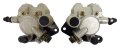 Cru Products Front Left And Right Brake Calipers Compatible With 2001-08 Sportrax Trx250ex