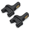 Hoypeyfiy 2pcs Upper Radiator Bracket Insulator 04596474ad Ab Replacement For Chrysler 300 Dodge Charger Magnum 2005-2021 Black 
