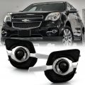 2010-2015 Chevy Equinox Factory Style Bumper Fog Lights Driving Lamps W Switch And Kits Pair Left Right 