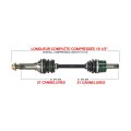 Kimpex Complete Axle Fits Yamaha
