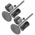 Caltric Intake Valve Kit Compatible With Suzuki Rm-z250 2007-2015 12911-49h00 12921-02h01 09289-04002